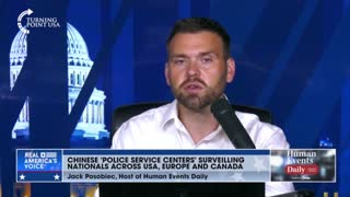 JackPosobiec talks about how the Chinese Communist Party has set up "police service centers" in countries around the world