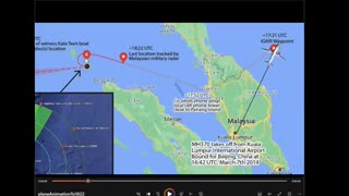 UFO’S SWARM AIRPLANE MH370 & STUCK INTO A WORMHOLE