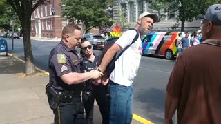 Reading Pennsylvania Christian Arrested for speech?
