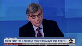 ABC's George Stephanopoulos Presses Republican On Supporting Trump