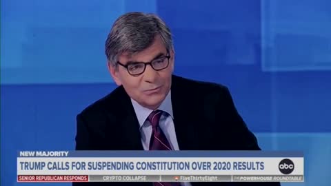 ABC's George Stephanopoulos Presses Republican On Supporting Trump