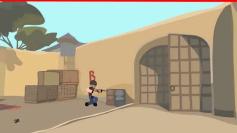 Counter Strike:de_dust2 (animation)