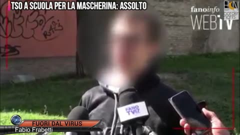 TSO PER IL RIFIUTO DELLA MASCHERINA: STUDENTE ASSOLTO Fuori dal Virus n.816.SP