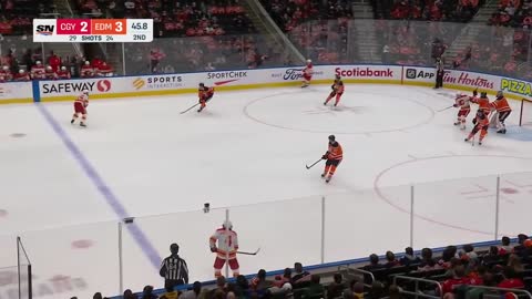 Flames @ Oilers 1_22_22 _ NHL Highlights_14