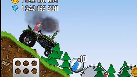 Forest Vs Tractor 🧐🧐 Hill Climb Racing 2 #hcr2 contro gamer ghansoli Gamerz #controgamer #shorts