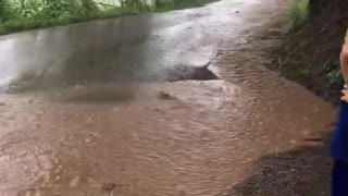 Another video of flooding
