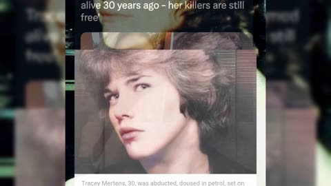 Unsolved Crime Nightmare 🔥 Tracey Mertens was abducted and burned alive.UK on Christmas in 1994