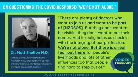 NZDSOS: The New Zealand Doctors Questioning The Covid Response