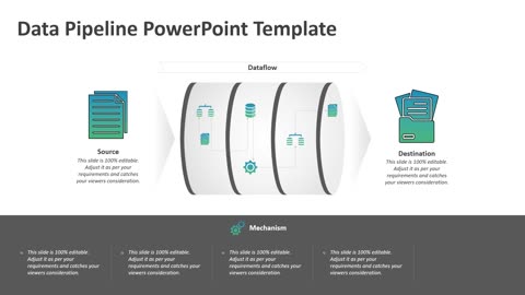 Data Pipeline PowerPoint Template