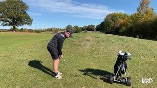 WE NEARLY SMASHED A WINDOW | TEXAS SCRAMBLE GOLF!