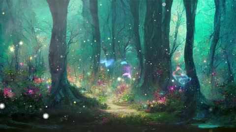 Enchanted Forest Music 》Magical Forest Music 》Perfect Music For Relax, Sleep, Healing, Meditation