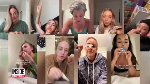 Doctors Warn About Risks of TikTok ‘Mouth Taping’ Trend
