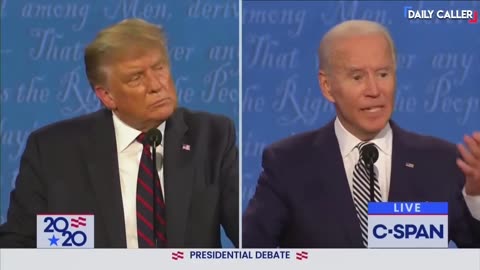 FLASHBACK 'Bitchy Little Man' Chris Wallace Stops Trump From Talking About Biden Corruption