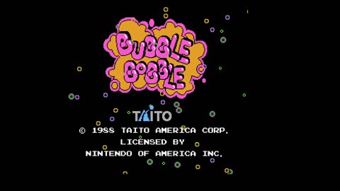 Bubble Bobble Gameplay.