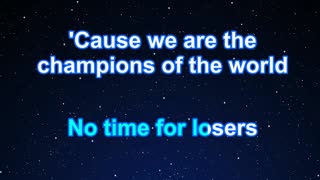 We Are The Champions - Queen♬ Karaoke