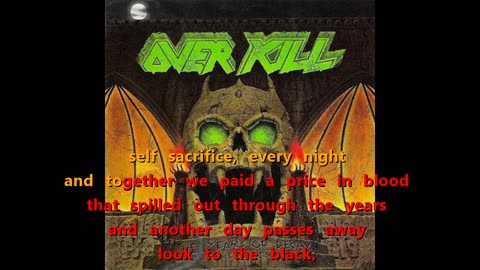 Overkill - The Years of Decay {to karaoke away}