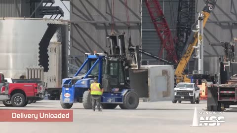 Ship 25 Destacked Ahead of Starship Flight 2 | SpaceX Boca Chica