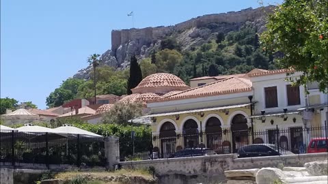 Hadrian's Library Athens Greece