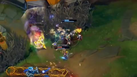 League of Legends game Korean service king operation clip