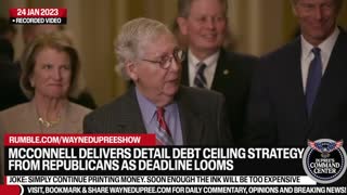 McConnell, Republicans Talk Debt Ceiling Strategy To Media