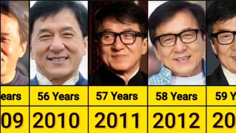 EVOLUTION OF Jackie Chan FROM 1984 To 2023