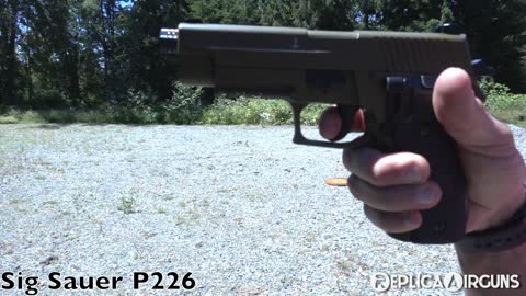 Sig Sauer ASP P320 CO2 Blowback .177 Caliber Pellet Pistol Field Test Review