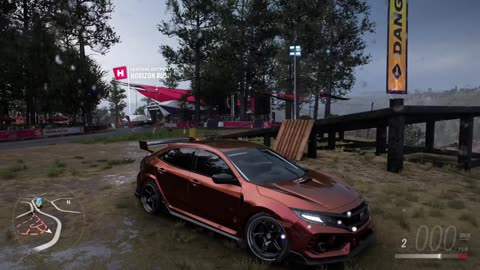 Rebuilding Honda Civic Type R 600HP - Forza Horizon 5 | Thrustmaster T300RS Gameplay.