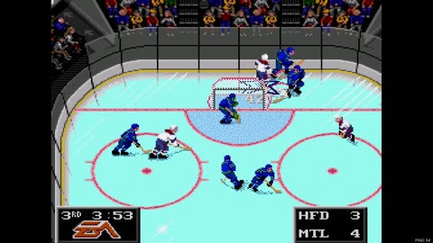 NHL '94 Sega Super Liga Game 9 - niuhuskie224 (HAR) at Len the Lengend (MON)