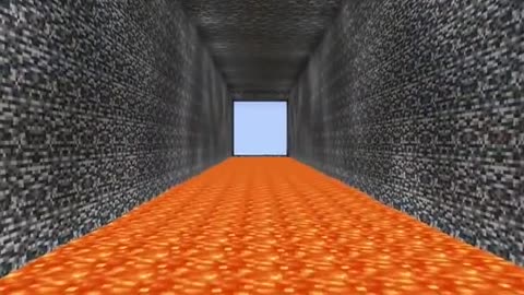 Can You Escape The Minecraft Lava Passage