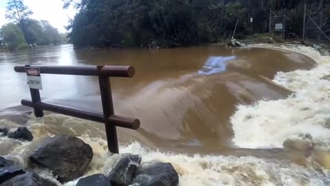 Floods Latrobe Tasmania Australia 2022