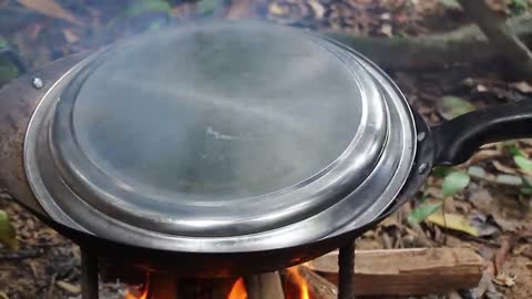 Cooking Coconut Chicken Leg Recipe eating so Yummy - n-21