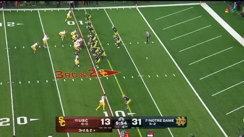 Notre Dame vs #10 USC Highlights (Second Half) I College Football Week 7 | 2023 College Football