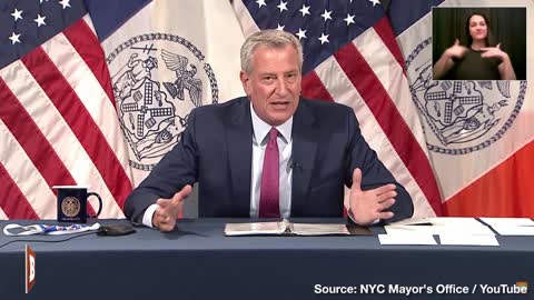 De Blasio Vax Mandate: Time for People to See Shot as "Literally Necessary" for Good Life