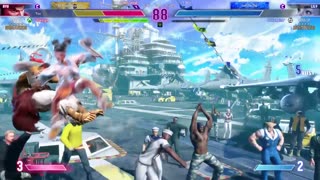 Street Fighter 6 Ryu vs Lily