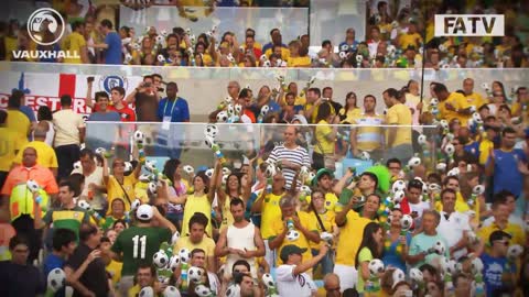 FUNNY: It's party time in Rio! Fan showing off his moves @ Brazil vs England