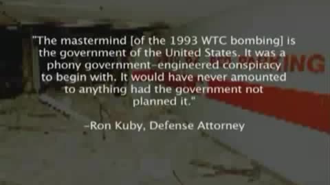1993 World Trade Center Bombing Was An FBI Inside Job