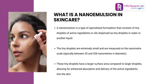 nanoemulsions in cosmetics | food research lab