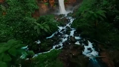 Kapas Biru is a waterfall in Lumajang District in East Java Province, Indonesia.