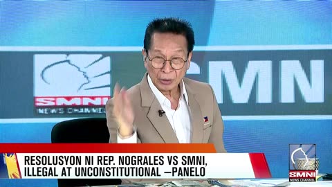 Resolusyon ni Rep. Nograles vs SMNI, illegal at unconstitutional —Panelo