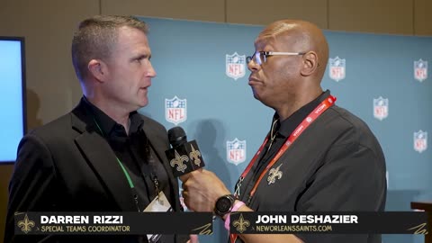 Darren Rizzi explains New Kickoff Rule at 2024 NFL Owners Meetings | New Orleans Saints