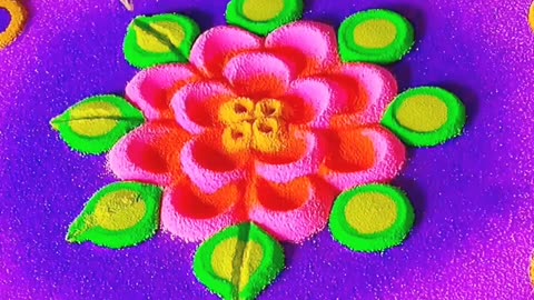 Rangoli festival in India culture