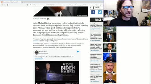 Hollywood Perverts Now Want To Shut Up About Politics As Biden Implodes