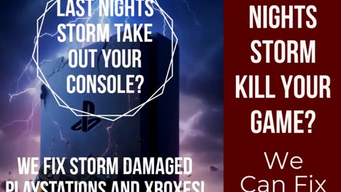 Last Nights Storm Kill Your Game? We Can Fix It!