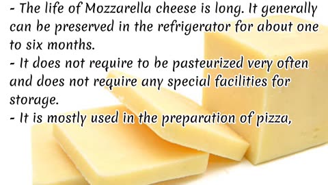 Differences Between Cheese | Mozzarella Cheese| Chadder Cheese