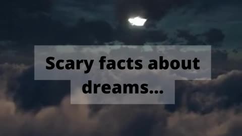 Scary facts about dreams !! 😱 #shorts #dreamfacts #psychologyfacts