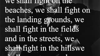 Sir Winston Churchill Quote - We shall defend our island...