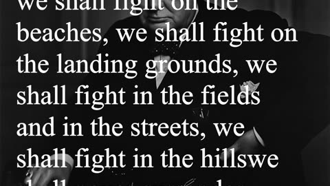 Sir Winston Churchill Quote - We shall defend our island...