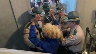 CRAZY: Violent Protestors Attack Police At The Kentucky Capitol