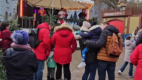 The Christmas Stage At Legoland Windsor Resort