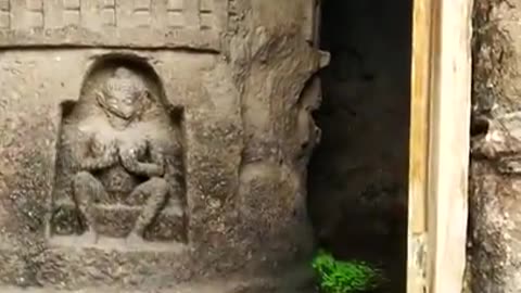 KANHERI CAVES LOCATED AT SANJAY GANDHI NATIONAL PARK INDIA